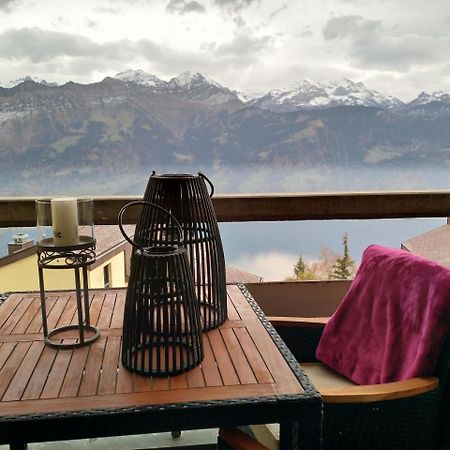 Swiss Seeblick Apartment Mit Hotelanbindung Beatenberg Zewnętrze zdjęcie