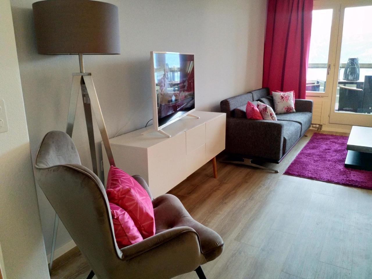 Swiss Seeblick Apartment Mit Hotelanbindung Beatenberg Zewnętrze zdjęcie